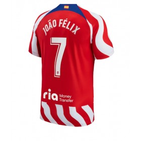 Herren Fußballbekleidung Atletico Madrid Joao Felix #7 Heimtrikot 2022-23 Kurzarm